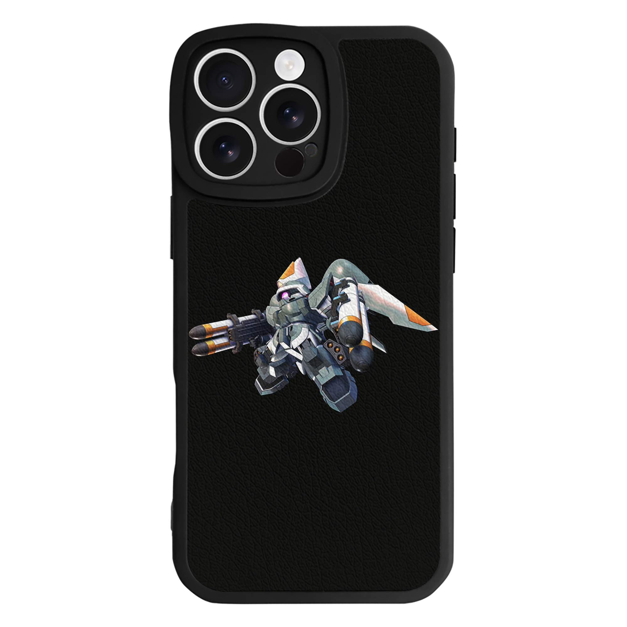 （画像用） 機動戦士ガンダム Mobile Suit Gundam 【iPhone 16シリーズ対応】シリコンスマホケース（レザー調） 材質：シリコン